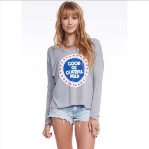 NWT Chaser The Good Ol' Grateful Dead Long Sleeve Tee Sz. XS - Picture 1 of 1